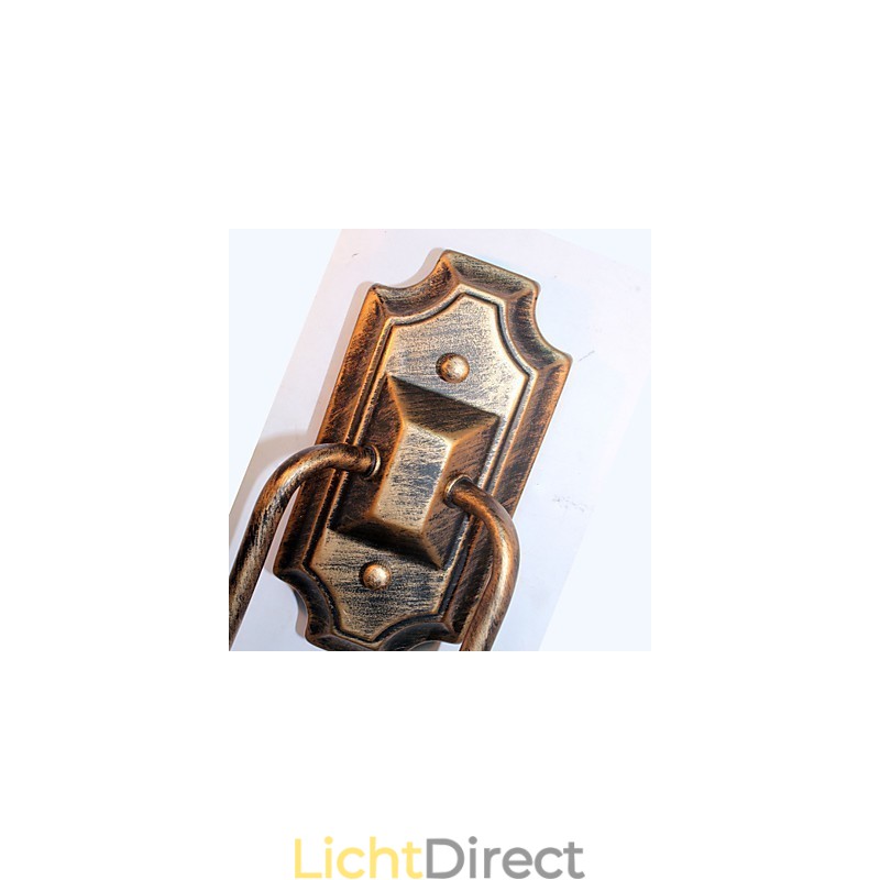 Retro Eenvoudige Wandlamp Gang Hal Dubbele Hoofdlamp Slaapkamer Woonkamer Wandlamp Verlichting