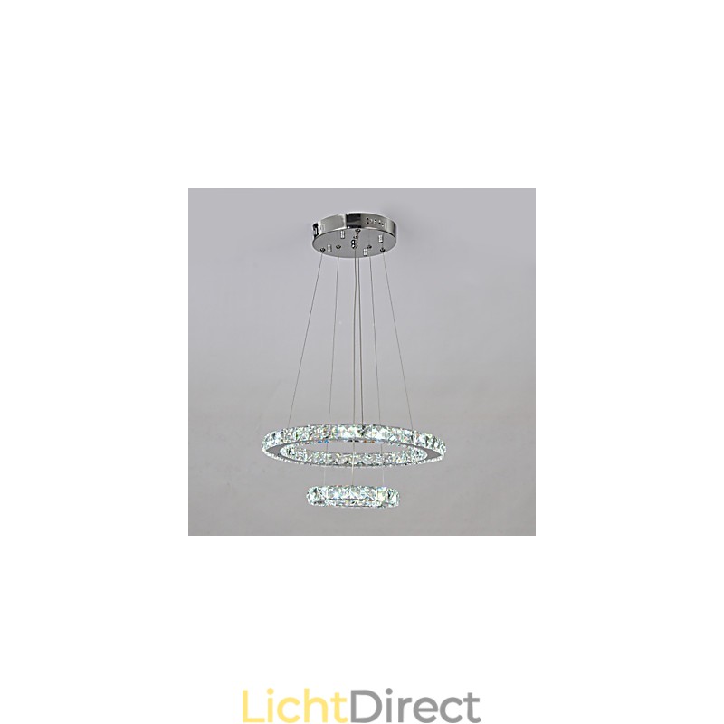 Traditionele klassieke kroonluchter van chroommetaal