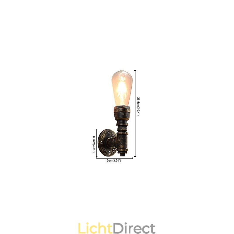 Wandlamp Wandlampen Wandlamp Ijzeren Wandlamp Dumb Black Lightsaber Lamp Aan De Muur