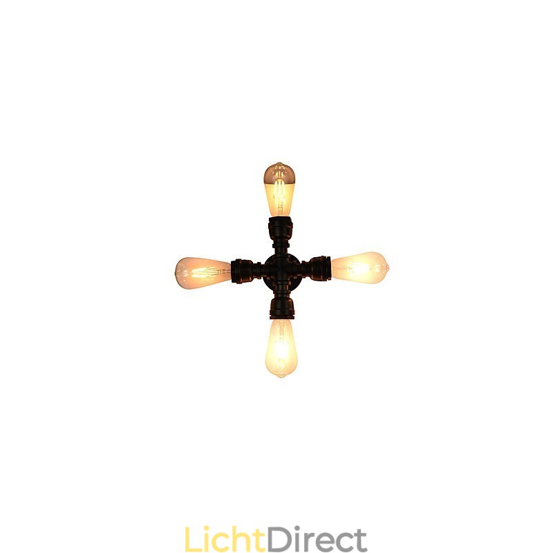 Rustieke Lodge Traditionele Klassieke Antieke Messing Kenmerk voor Sfeerverlichting Wandlampen Wandlamp