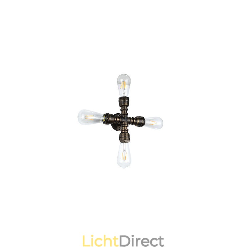 Rustieke Lodge Traditionele Klassieke Antieke Messing Kenmerk voor Sfeerverlichting Wandlampen Wandlamp