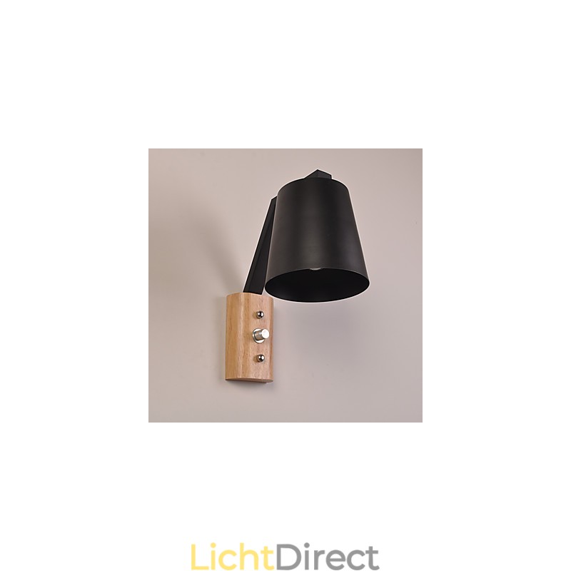 Moderne eigentijdse landelijke zwarte oxide afwerking kenmerk voor downlight wandlampen wandlamp