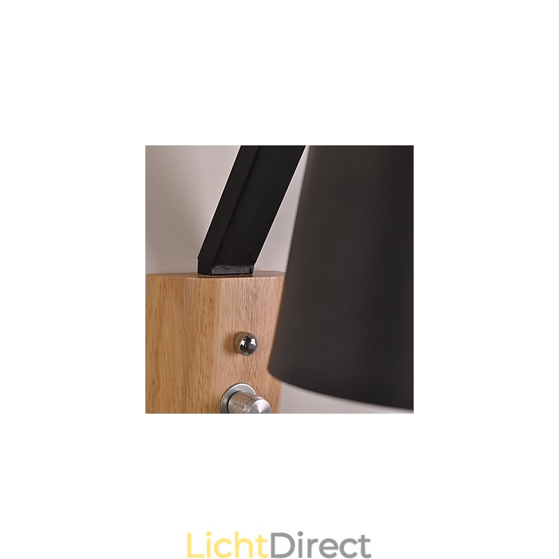 Moderne eigentijdse landelijke zwarte oxide afwerking kenmerk voor downlight wandlampen wandlamp