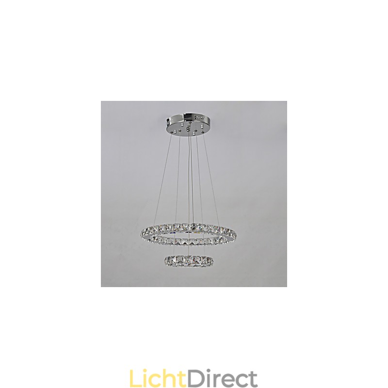 Traditionele klassieke kroonluchter van chroommetaal