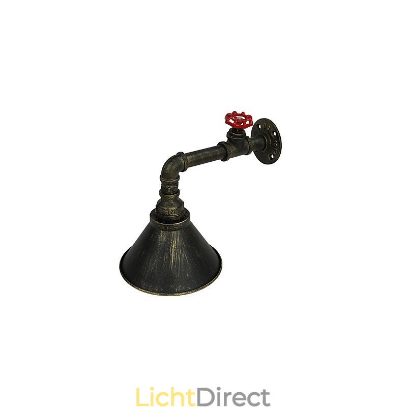 Loft Retro Industriële Wandlamp Restaurant En Bar Metalen Waterpijp Wandlamp