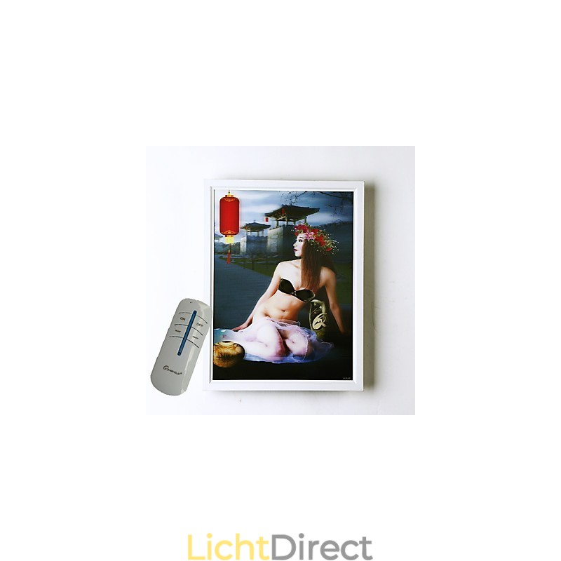 Geïntegreerde moderne hedendaagse moderne hedendaagse schilderfunctie voor sfeervolle lichtwandlampen