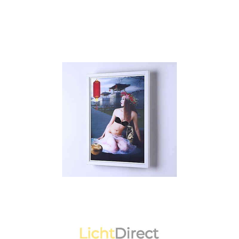 Geïntegreerde moderne hedendaagse moderne hedendaagse schilderfunctie voor sfeervolle lichtwandlampen