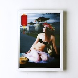 Geïntegreerde moderne hedendaagse moderne hedendaagse schilderfunctie voor sfeervolle lichtwandlampen