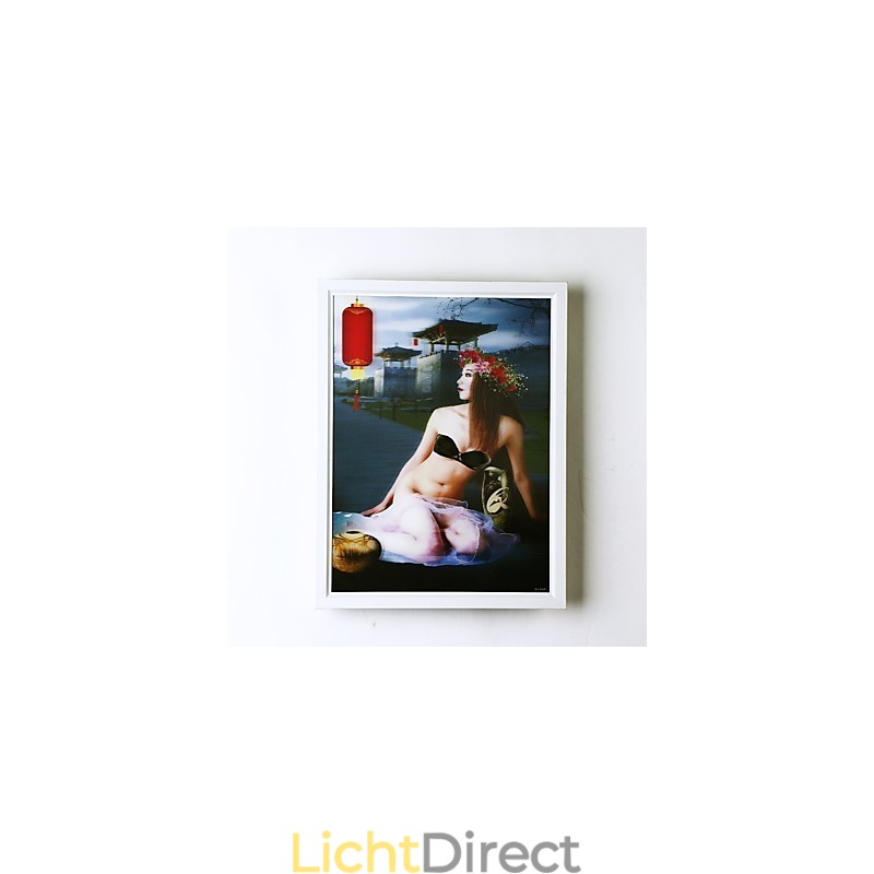 Geïntegreerde moderne hedendaagse moderne hedendaagse schilderfunctie voor sfeervolle lichtwandlampen