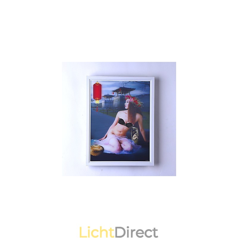 Geïntegreerde moderne hedendaagse moderne hedendaagse schilderfunctie voor sfeervolle lichtwandlampen