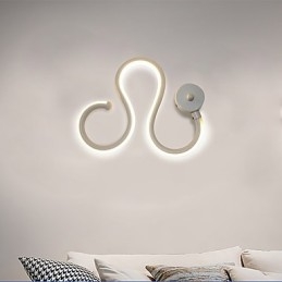 Moderne minimalistische lamp Aluminium lamp Slaapkamer nachtkastje lamp Decoratie ontwerpers gevormde gangverlichting Creatieve woonkamerlampen