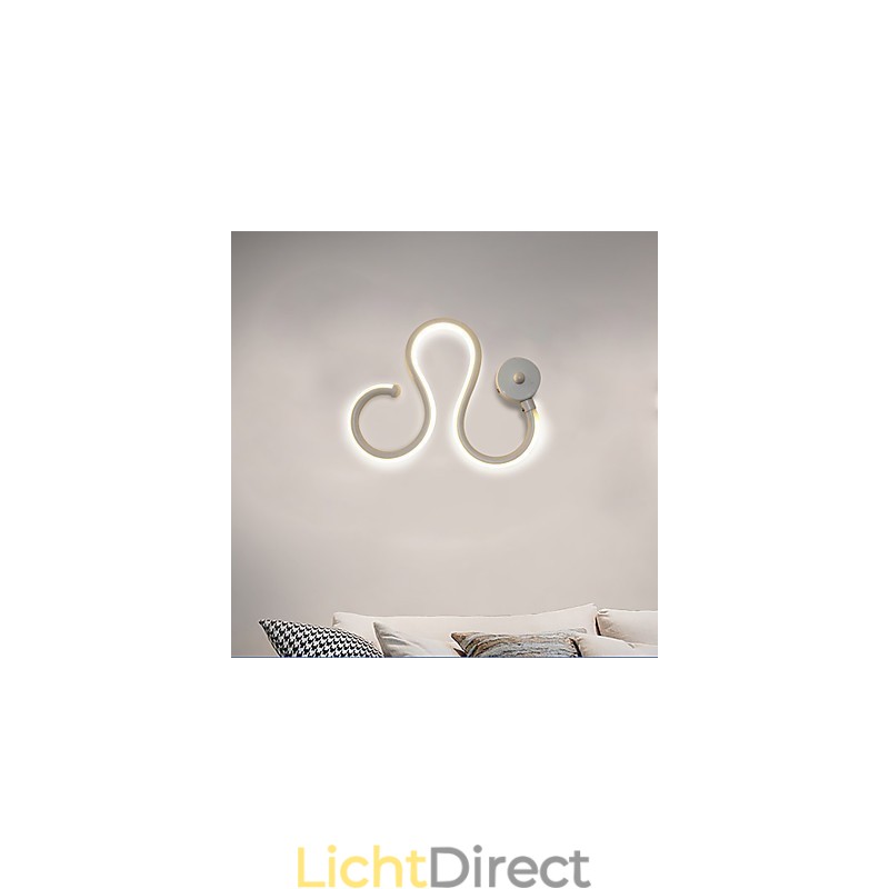 Moderne minimalistische lamp Aluminium lamp Slaapkamer nachtkastje lamp Decoratie ontwerpers gevormde gangverlichting Creatieve woonkamerlampen