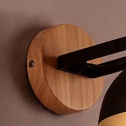 Moderne eigentijdse rustieke lodge schilderij kenmerk downlight wandlampen wandlamp