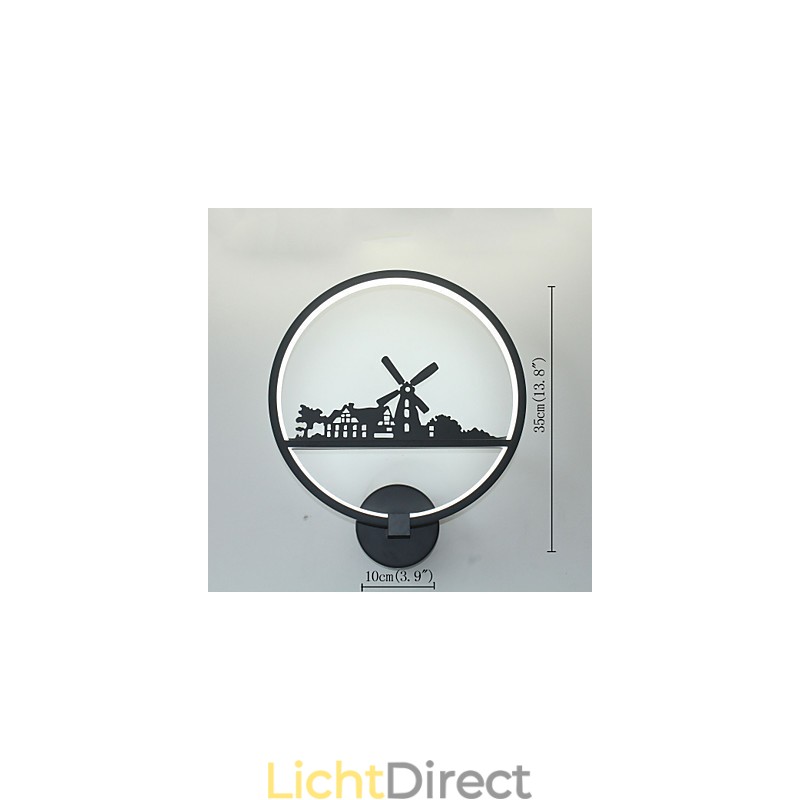 Moderne hedendaagse schilderfunctie voor sfeerverlichting Wandlampen Wandlamp