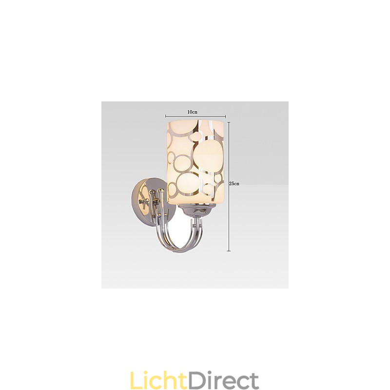 Metalen moderne eigentijdse inbouw- en plafondlamp met kenmerkende wandlampen Wandlamp