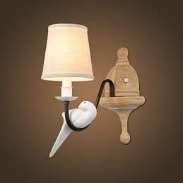 Rustieke Lodge Eenvoudige Vintage Schilderij Feature Ambient Light Wandlampen Wandlamp