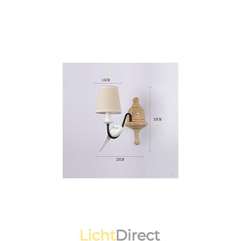 Rustieke Lodge Eenvoudige Vintage Schilderij Feature Ambient Light Wandlampen Wandlamp