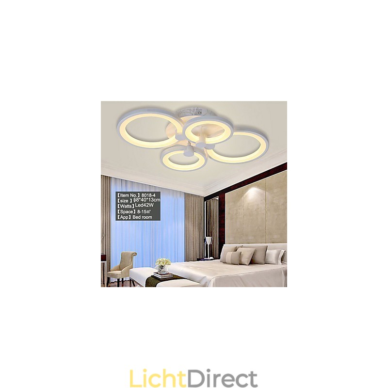 42W Flush Mount Modern Hedendaags Schilderij Metaal