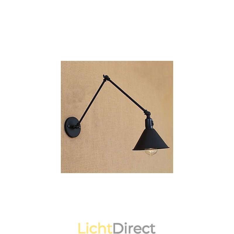Landelijke Retro Schilderfunctie voor Mini Stijl Swing Arm Oogbescherming Downlight Swing Arm Verlichting