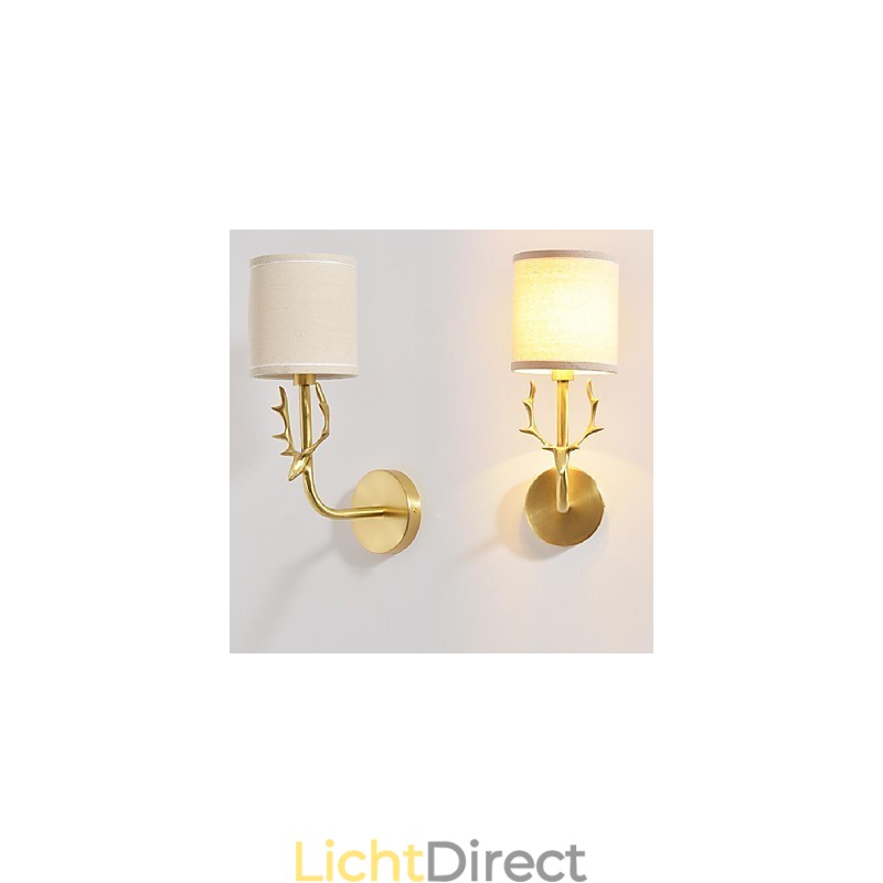 Eenvoudige vintage traditionele klassieke messing functie voor mini-stijl sfeerverlichting wandlampen wandlamp