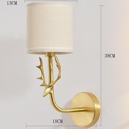 Eenvoudige vintage traditionele klassieke messing functie voor mini-stijl sfeerverlichting wandlampen wandlamp