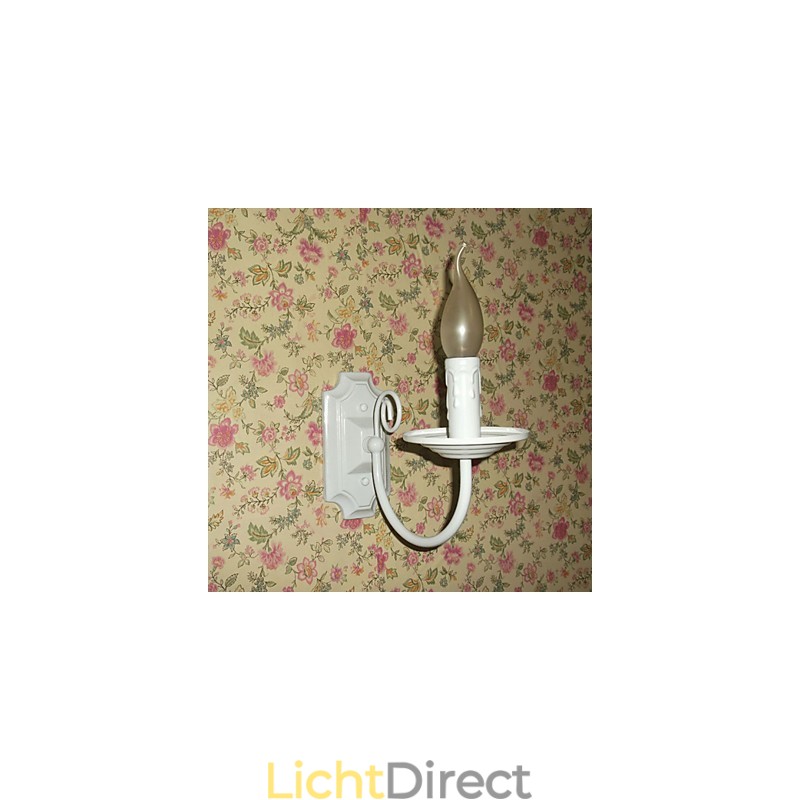 Eenvoudige moderne wandlamp kaars enkele koplamp gang nachtkastje lamp