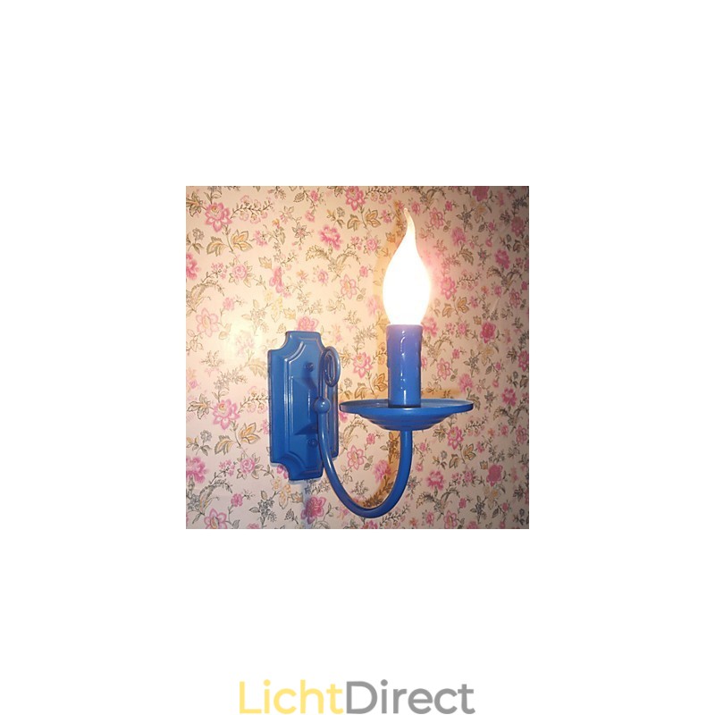 Eenvoudige moderne wandlamp kaars enkele koplamp gang nachtkastje lamp