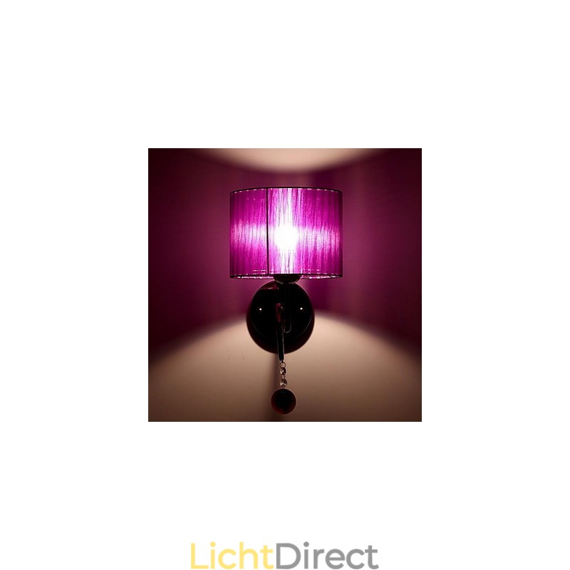 Moderne eigentijdse gegalvaniseerde kenmerkende uplight wandlampen wandlamp