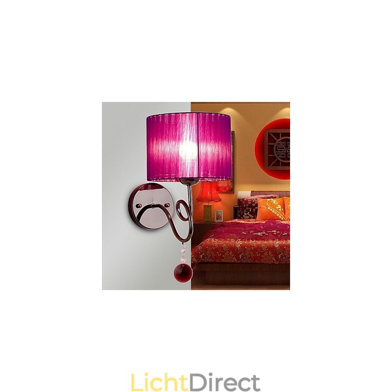Moderne eigentijdse gegalvaniseerde kenmerkende uplight wandlampen wandlamp