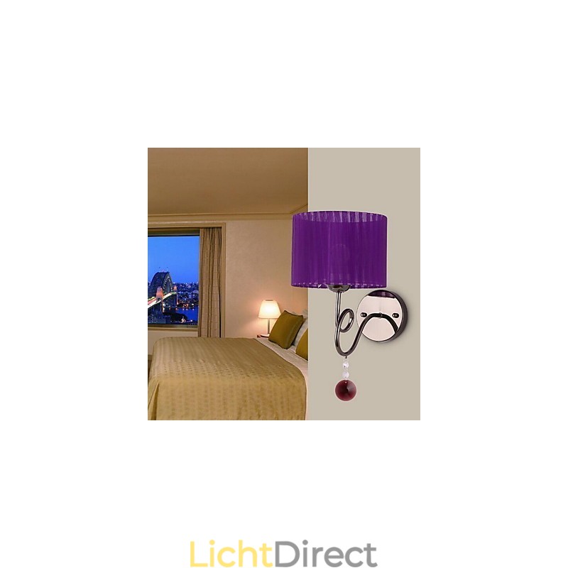 Moderne eigentijdse gegalvaniseerde kenmerkende uplight wandlampen wandlamp