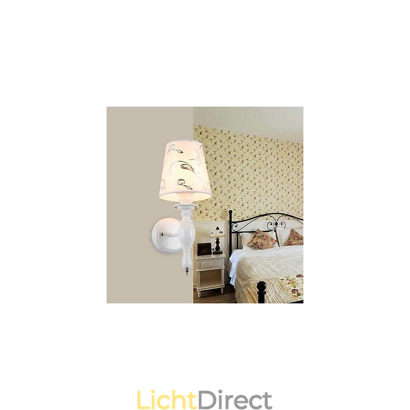 Moderne eigentijdse gegalvaniseerde kenmerkende uplight wandlampen wandlamp