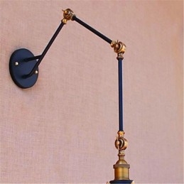 Rustieke Lodge Country Chrome-functie voor Swing Arm Ambient Light Swing Arm-verlichting