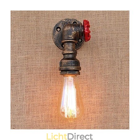 Nostalgia Eenvoudige Waterpijp Decoratieve Kleine Wandlamp Wandlamp Nostalgia Eenvoudige Waterpijp Decoratieve Kleine Wandlamp Wandlamp