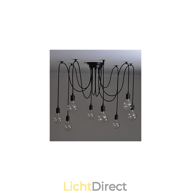 Amerikaanse Country Retro 8 Hoofd Schoonheid Bloem Hanger