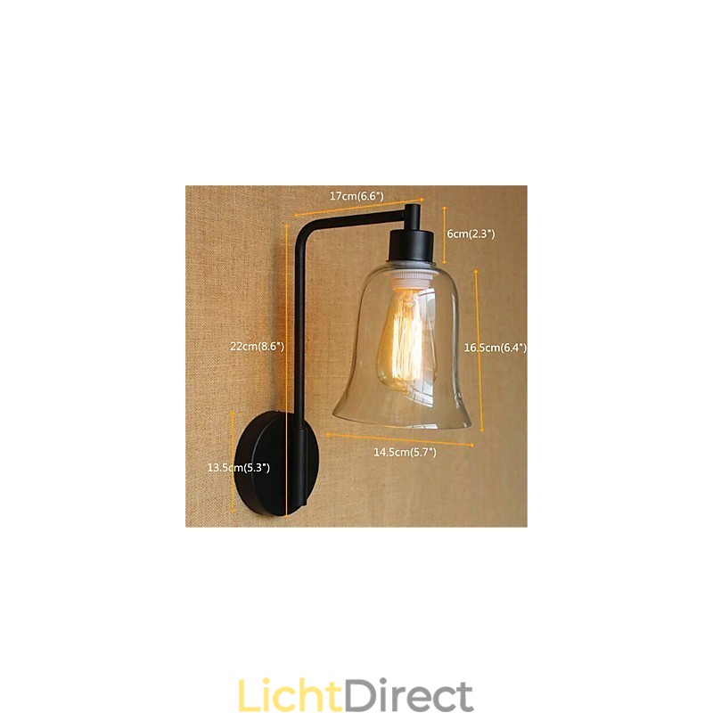 Rustieke Lodge Country Black Oxide Finish-functie voor Swing Arm Ambient Light