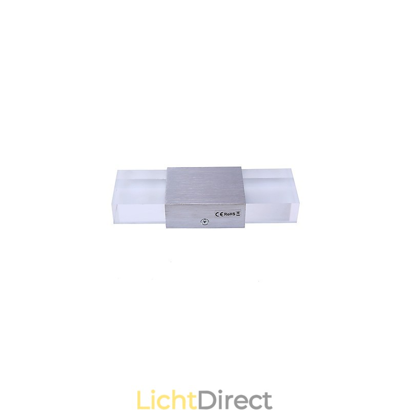 6 TL-buisfitting Moderne eigentijdse glanzende functie voor sfeerverlichting Wandlampen Wandlamp