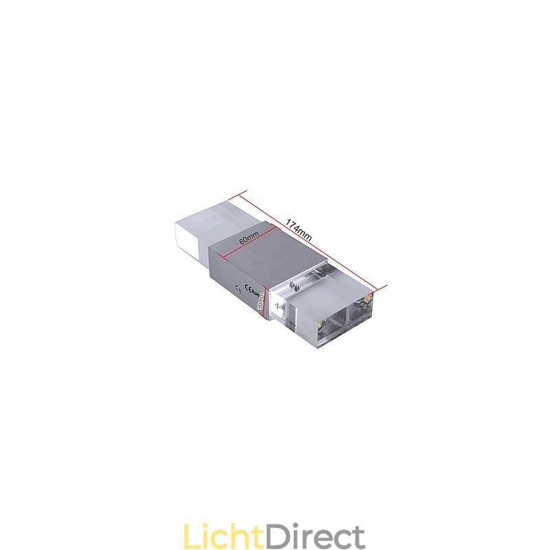 6 TL-buisfitting Moderne eigentijdse glanzende functie voor sfeerverlichting Wandlampen Wandlamp