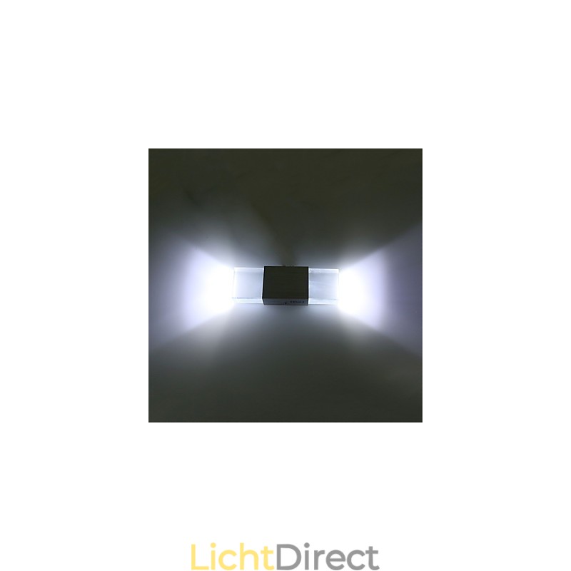 6 TL-buisfitting Moderne eigentijdse glanzende functie voor sfeerverlichting Wandlampen Wandlamp