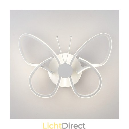 Moderne wandlampen vlindervorm creatief metaal acryl woonkamer gang slaapkamer hotelkamers nachtkastje lamp