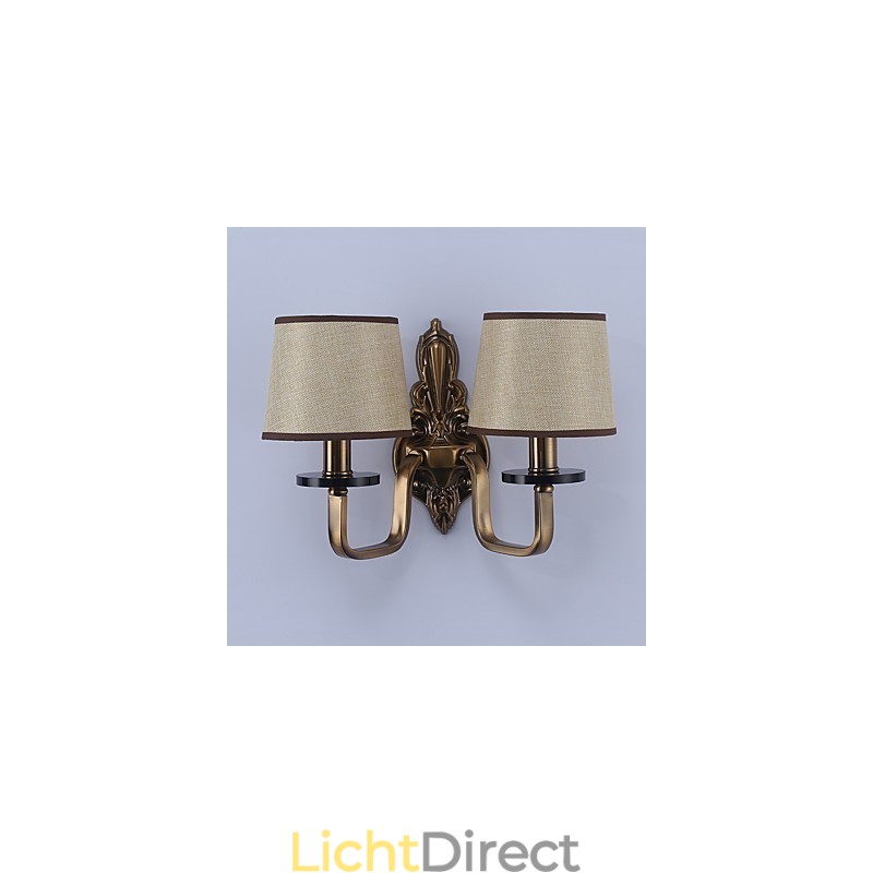 Traditionele klassieke gegalvaniseerde functie voor oogbescherming Downlight wandlampen wandlamp