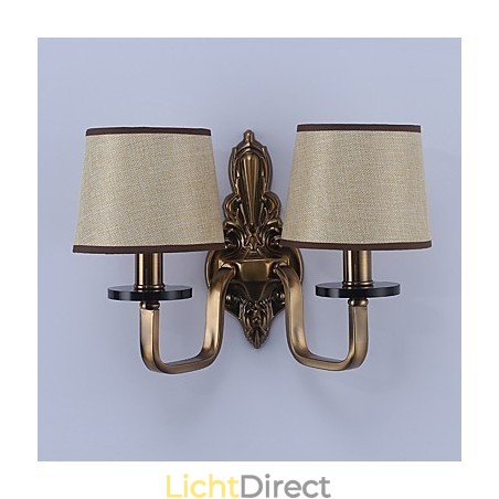 Traditionele klassieke gegalvaniseerde functie voor oogbescherming Downlight wandlampen wandlamp