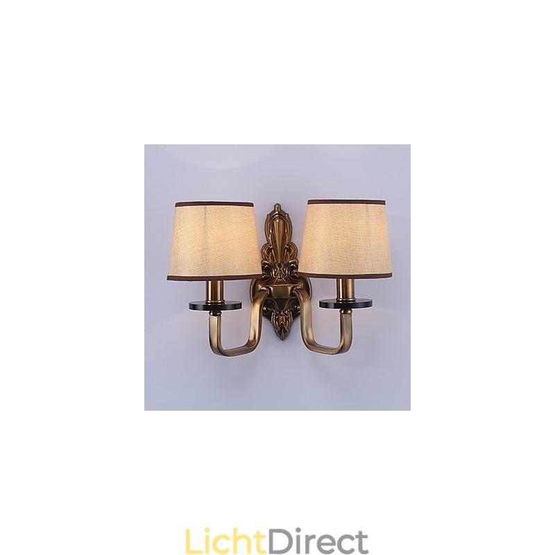 Traditionele klassieke gegalvaniseerde functie voor oogbescherming Downlight wandlampen wandlamp