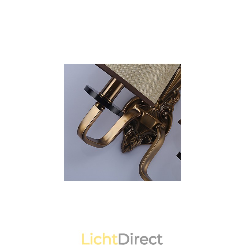 Traditionele klassieke gegalvaniseerde functie voor oogbescherming Downlight wandlampen wandlamp