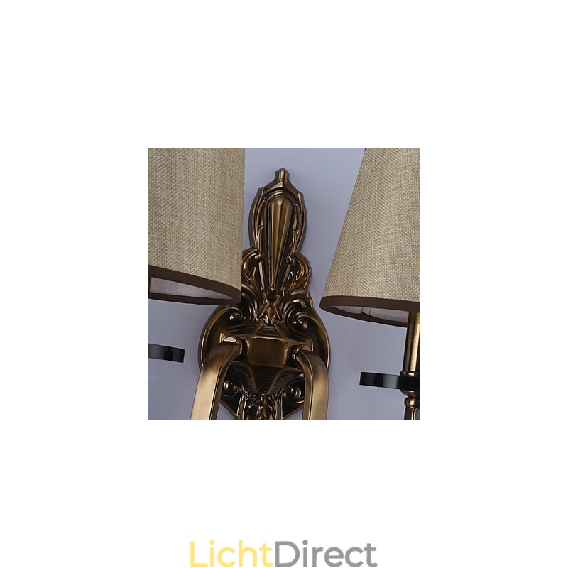 Traditionele klassieke gegalvaniseerde functie voor oogbescherming Downlight wandlampen wandlamp