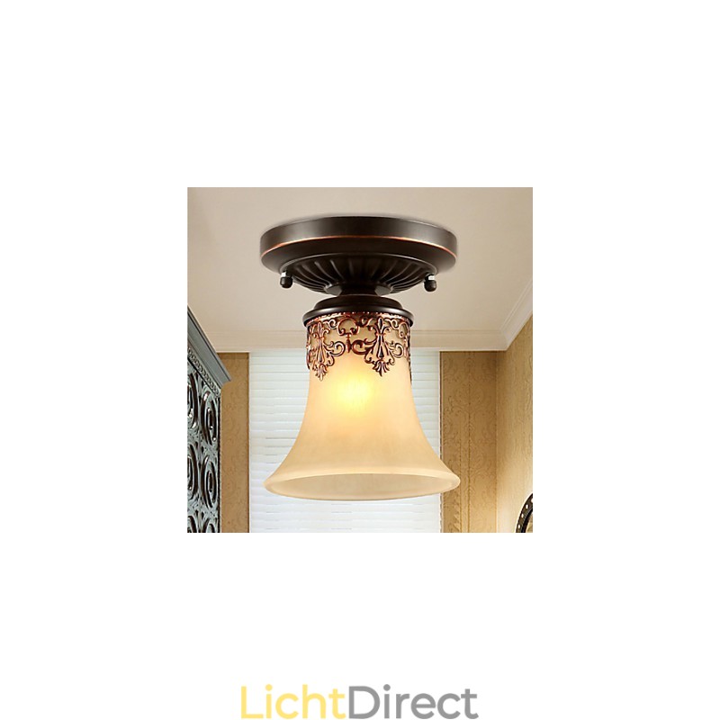 Vintage Country Island Schilderij Metalen Flush Mount