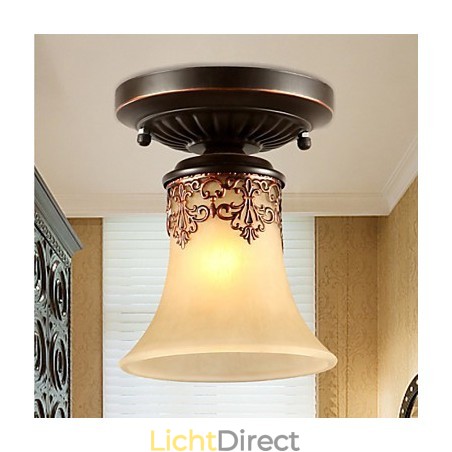 Vintage Country Island Schilderij Metalen Flush Mount