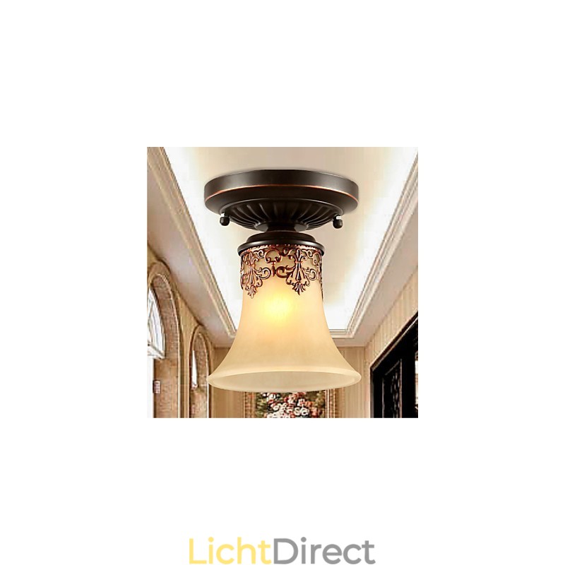 Vintage Country Island Schilderij Metalen Flush Mount