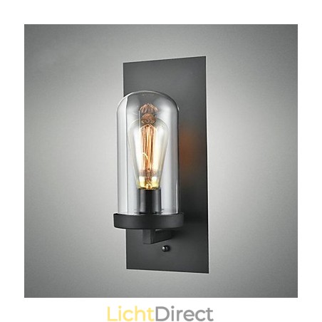 Creatief modern minimalistisch Restaurant Bar Amerikaans land gangpad trap Edison wand enkele koplamp glas