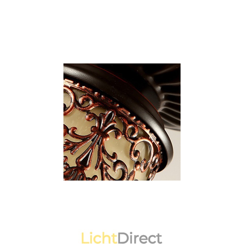 Vintage Country Island Schilderij Metalen Flush Mount