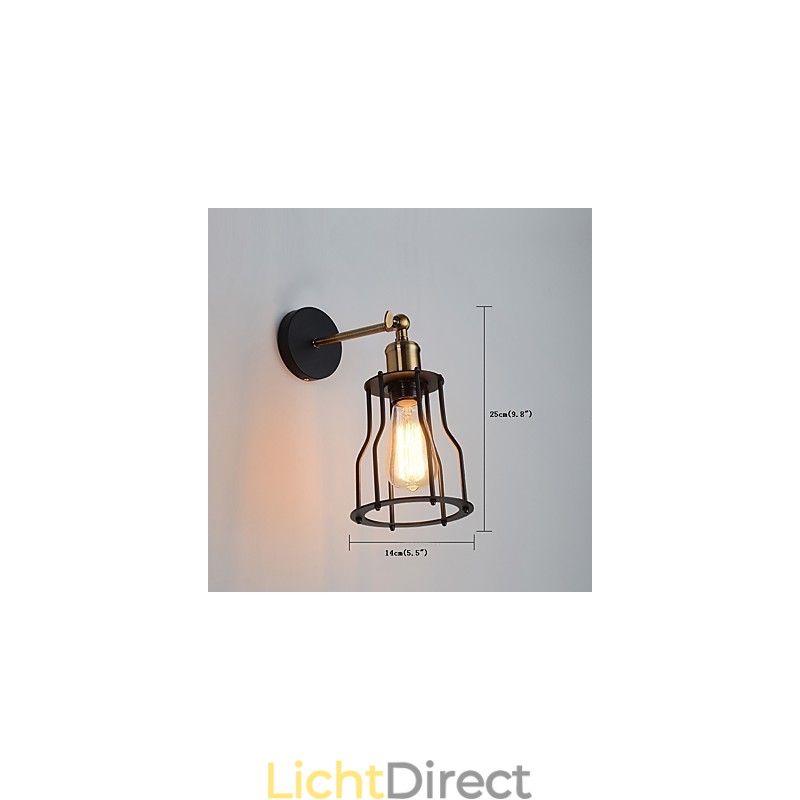 Loft vintage Wandlampen Industrieel Edison Fashion Simplicity Wandlampen Metalen Basiskap